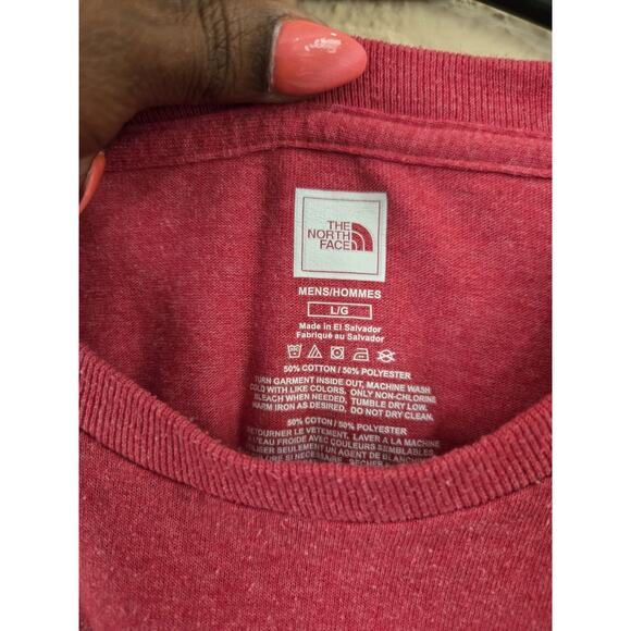 Vintage North Face Shirt, Red, Size Large - Picture 4 of 6